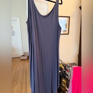NIC+ZOE Sleeveless Navy Maxi Dress